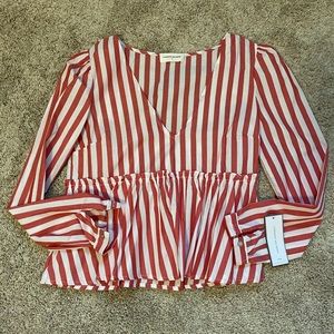 Goodnight Macaroon long sleeve blouse